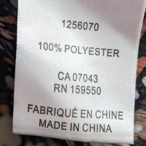 House of Harlow 1960 | High Neck Floral Chiffon Blouse - Picture 8 of 9